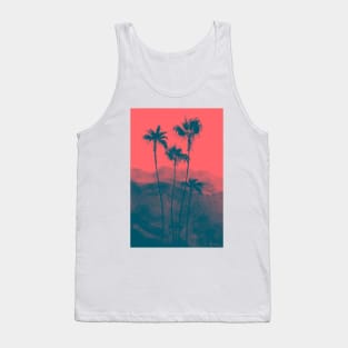 Palm Trees in Red Tank Top